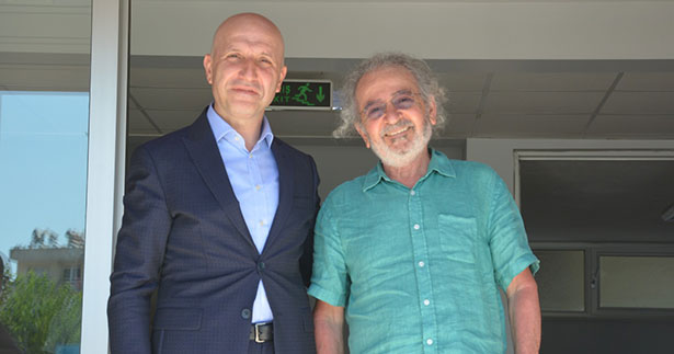 Sarayköylü yazar Aslankara memleketini ziyaret etti