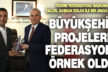 Büyükşehir’in yüzme projeleri Yüzme Federasyonu’na örnek oldu