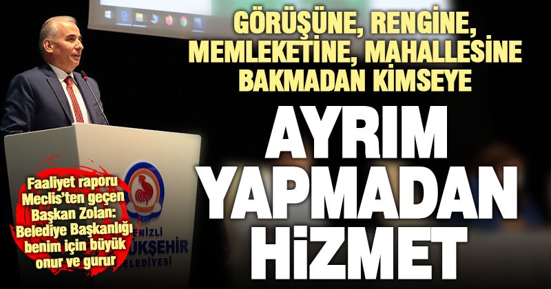 Büyükşehir 2019 yılı Faaliyet Raporu onaylandı
