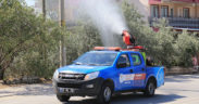 Pamukkale’de sinekle mücadele sürüyor