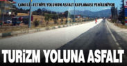Çameli-Fethiye yoluna yeni asfalt
