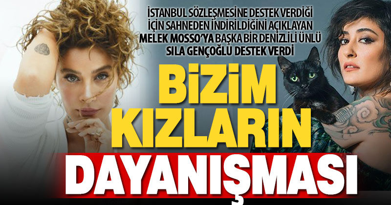 Denizlili Melek Mosso’ya, Denizlili Sıla’dan destek