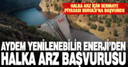 Aydem Yenilenebilir Enerji, halka arz için SPK’ya başvurdu