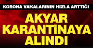 Tavas’ın Akyar Mahallesi karantinaya alındı