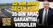 CHP Milletvekili Bülbül: 35 bin araç garantisi verilen yoldan 22 bin araç geçiyor