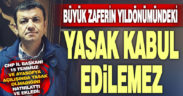 Çavuşoğlu: Bu yasak kabul edilemez