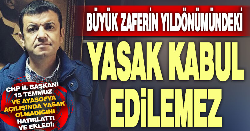 Çavuşoğlu: Bu yasak kabul edilemez