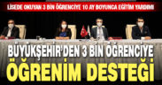 Büyükşehir öğrenim yardımlarına devam ediyor: Bu yıl 3 bin öğrenci yararlanacak