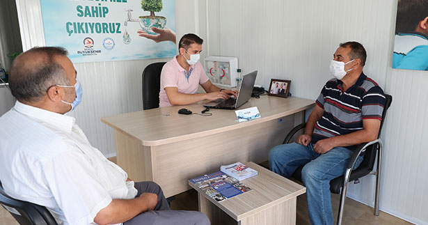 Büyükşehir’den Sevindik’e altyapı iletişim ofisi