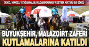 Büyükşehir, Malazgirt Zaferi kutlamalarına katıldı