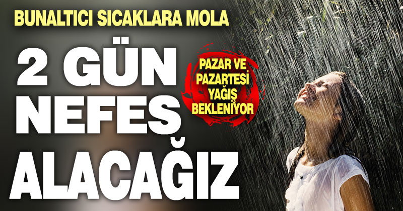 Denizli genelinde hafta sonunu yağmur bekleniyor