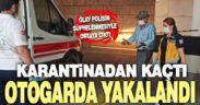 Karantinadan kaçtı, otogarda yakalandı