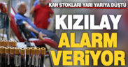 Kızılay’ın kan stokları yüzde 50’nni altına düştü