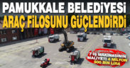Pamukkale Belediyesi araç filosunu genişletti