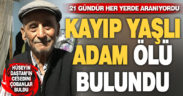 Kayıp Alzheimer hastası ölü bulundu