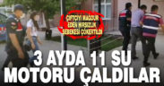Çivril bölgesinde 11 çiftçinin su motorunu çalan hırsızlık şebekesi çökertildi