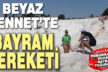 Pamukkale’de bayram yoğunluğu yaşanıyor