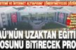 PAÜ, uzaktan eğitim sistemini değiştirdi