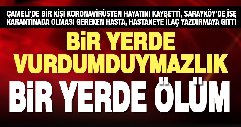 Koronavirüs can almaya devam ederken, duyarsızlık devam ediyor