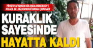 Suların çekildiği Menderes nehrine atlayan esnaf, bel hizasındaki suda bilincini yitirdi