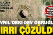 Çivril’de oluşan dev obruğun sırrı çözüldü