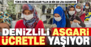 Denizlililer yılda 28 bin 328 lira kazanıyor
