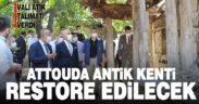 Vali Atik, Attouda Antik Kenti’nin restore edilmesi için talimat verdi