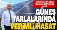 Denizli’den temiz enerjiye 4,1 milyon kilovatlık katkı