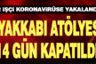 Acıpayam’da 2 işçi koronavirüse yakalandı, ayakkabı atölyesi kapatıldı