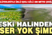 Nilüferleriyle ünlü Işıklı Gölü’nde su seviyesi düştü