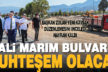 Başkan Zolan: Ali Marım Bulvarı muhteşem olacak