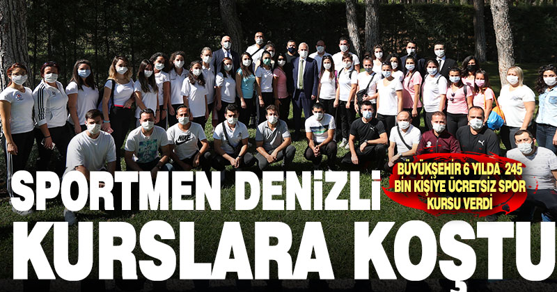 Başkan Zolan: “6 yılda 245 bin kişiye ücretsiz spor kursu verdik”