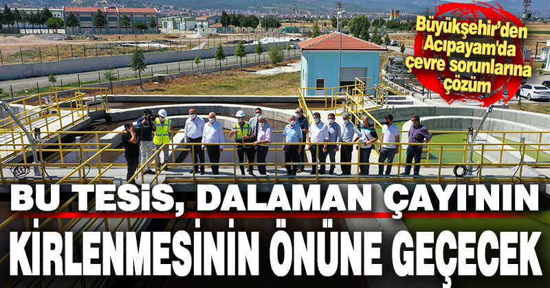 Büyükşehir’den Acıpayam’da çevre sorunlarına çözüm
