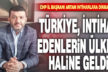 CHP İl Başkanı Çavuşoğlu intihar vakalarına dikkat çekti