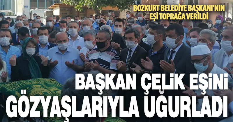 Bozkurt Belediye Başkanı Birsen Çelik’in eşi Mustafa Çelik toprağa verildi