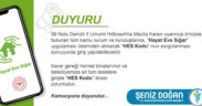 Merkezefendi Belediyesi’nde HES kodu uygulaması