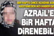 Kendini asan genç kadın 1 hafta direnebildi
