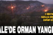 Kale’de orman yangını