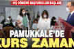Pamukkale’de kurs zamanı