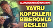 Pamukkale Belediyesi personelinden örnek davranış