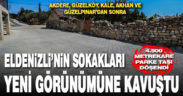 Pamukkale Belediyesi Eldenizli’ye 4.500 metrekare parke taşı döşedi