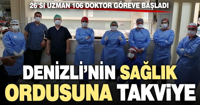 Ak Parti Milletvekili Tin: Denizli’ye 109 yeni hekim atandı
