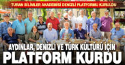 Turan Bilimler Akademisi Denizli Platformu kuruldu