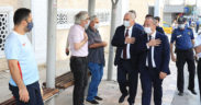 Vali ve Başkan’dan korona denetimi