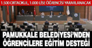 Pamukkale Belediyesi’nden öğrencilere eğitim desteği