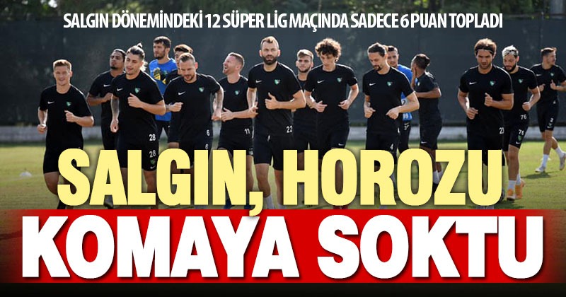 Salgın sürecinin en başarısız takımı Denizlispor