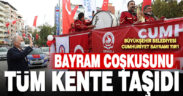 Büyükşehir Belediyesi Denizli’ye Cumhuriyet Bayramı coşkusu yaşattı