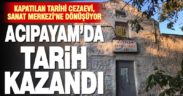 Acıpayam’da kapatılan cezaevi sanat merkezine dönüştürülüyor