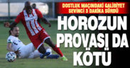 Dostluk maçında Denizli ile Antalya yenişemedi: 1-1