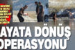 Yaralı bulunan flamingo kurtarılıp tedaviye alındı